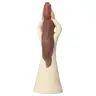Nativity scene Onillon 10 cm stone white - Shepherdess with an amphora