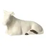Nativity scene Onillon 10 cm stone white - Donkey and ox