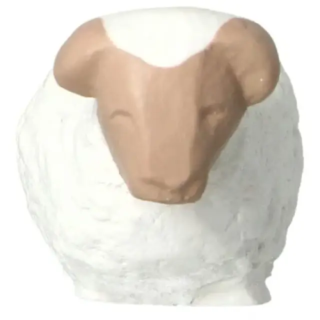 Sand nativity scene Pierreline 8 cm polychrome - Standing sheep