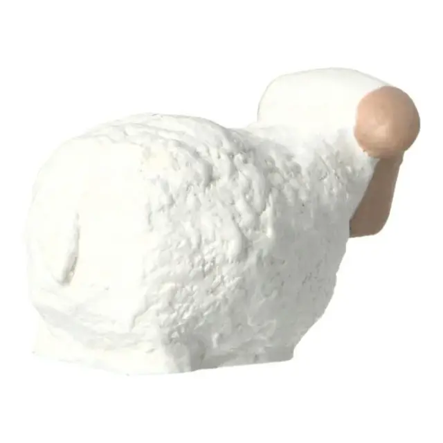 Sand nativity scene Pierreline 8 cm polychrome - Standing sheep