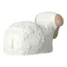 Sand nativity scene Pierreline 8 cm polychrome - Lying sheep