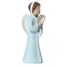 Sand nativity scene Pierreline 8 cm polychrome - Lyre angel