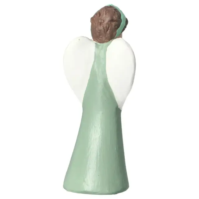 Sand nativity scene Pierreline 8 cm polychrome - Flute angel