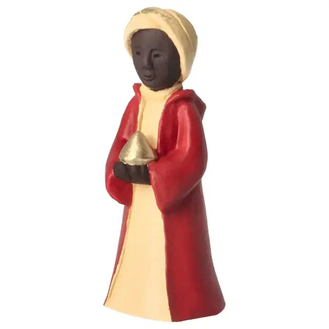 Sand nativity scene Pierreline 8 cm polychrome - Three Wise Men