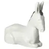 Sand nativity scene Pierreline 8 cm polychrome - Donkey and ox