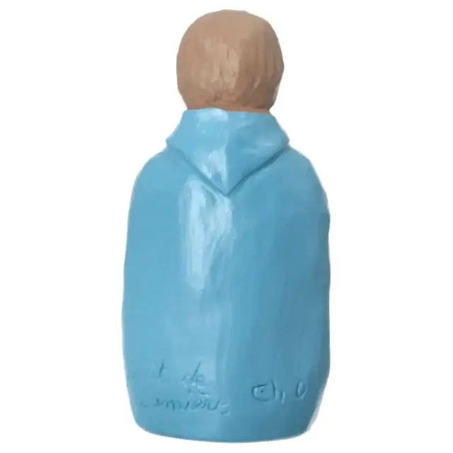 Nativity scene "Night of the Light" 20 cm - Child with loaves and fish coloured