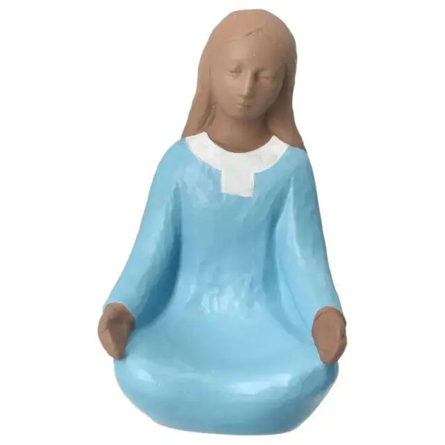 Crèche Nuit de Lumière 20 cm - Sainte Famille couleur
