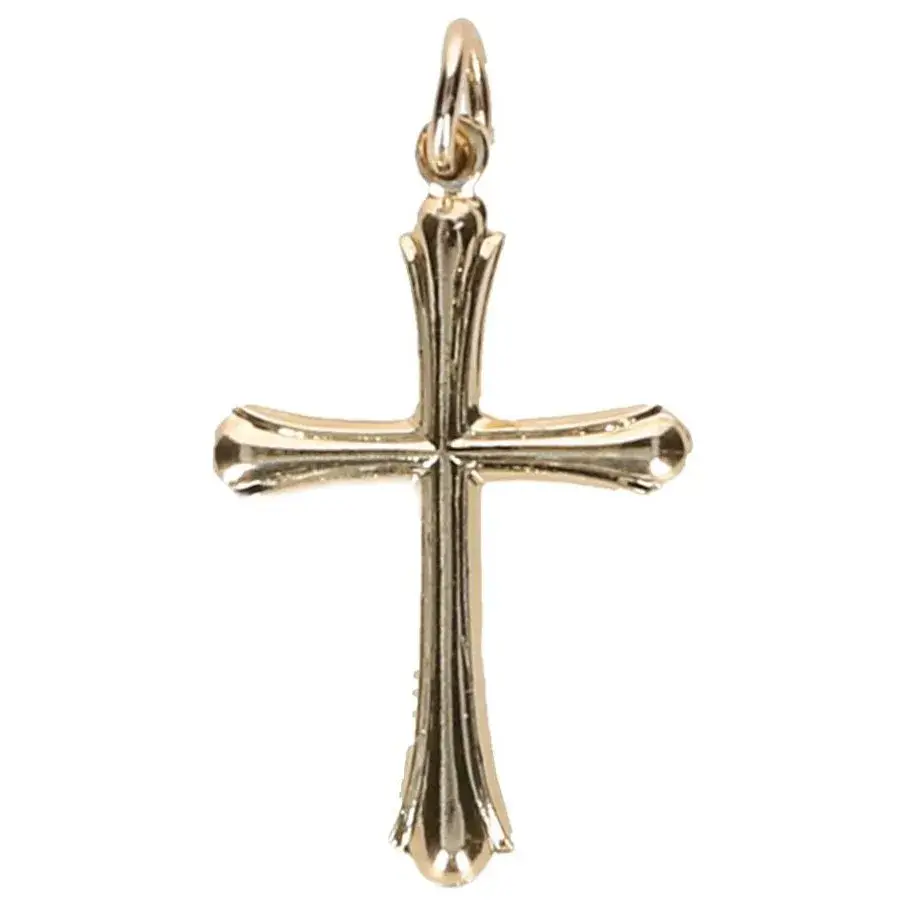 Croix métal doré - 22 X 15 mm