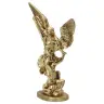 Statue 15 cm - Albâtre bronzé - St Michel