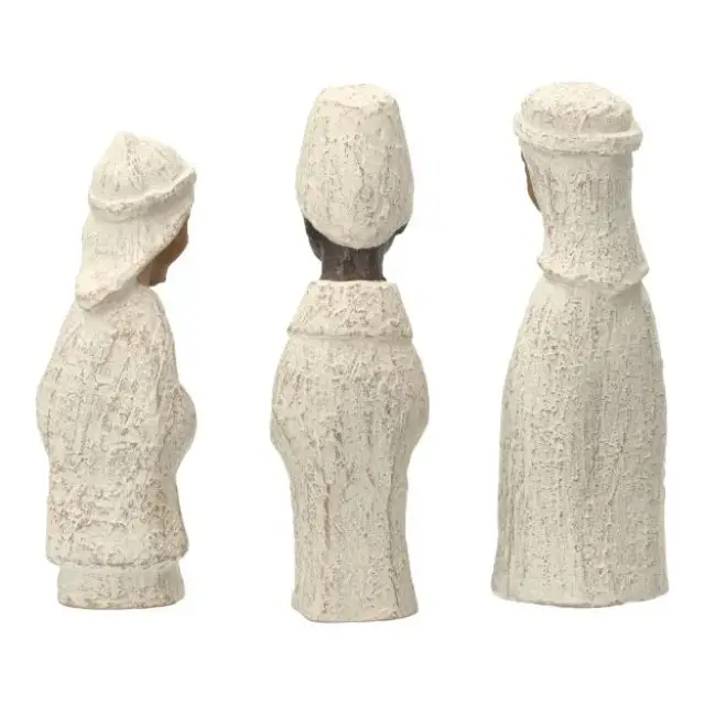 Three Wise Men - 16 cm - White