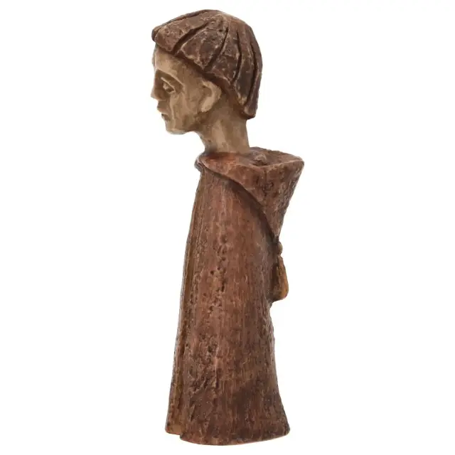 Berger au capuchon - 14 cm - ocre Sienne