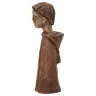 Berger au capuchon - 14 cm - ocre Sienne