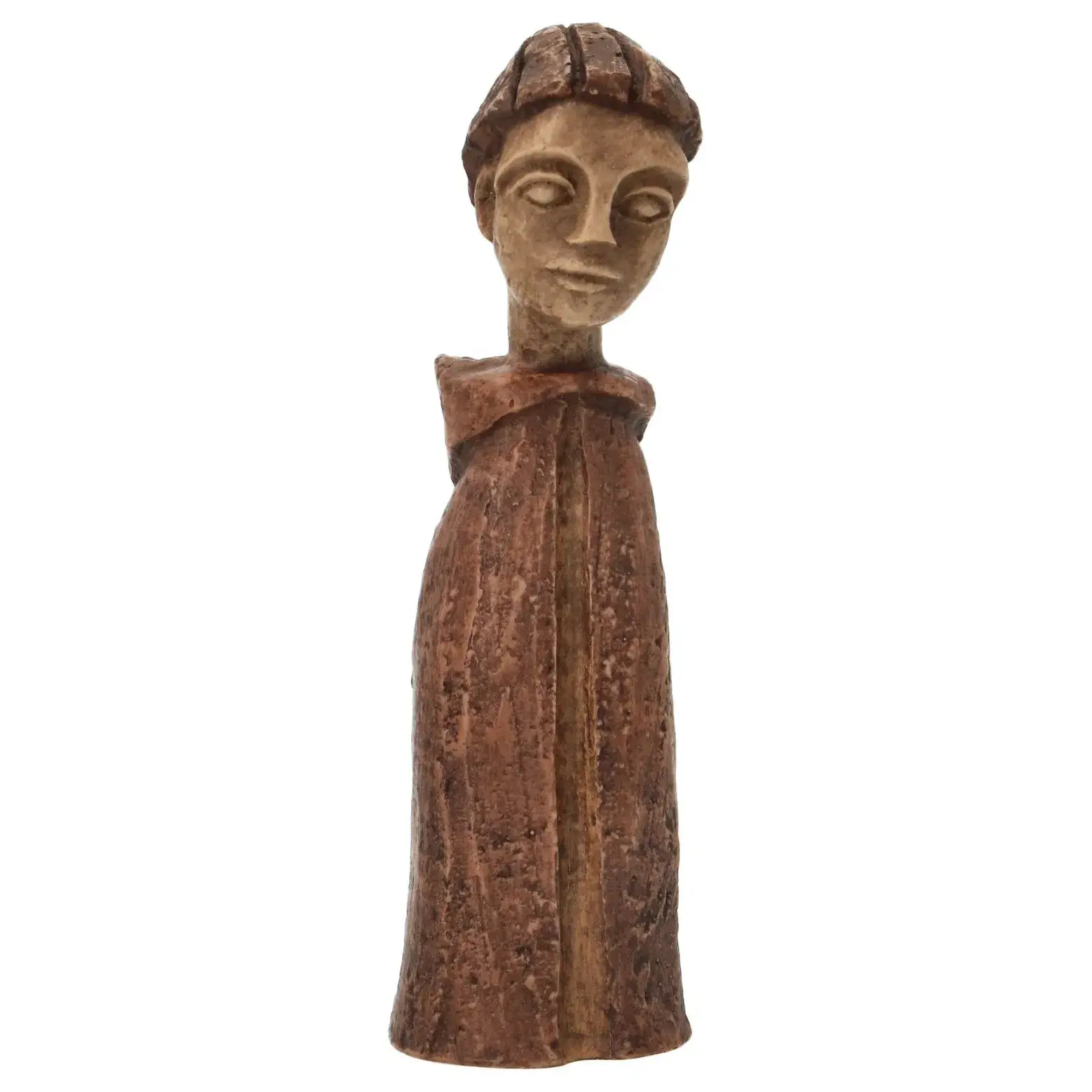 Berger au capuchon - 14 cm - ocre Sienne