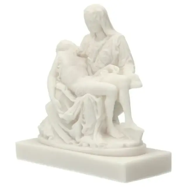 Statue 18 cm Alabaster Pieta
