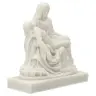 Statue 18 cm Alabaster Pieta