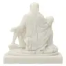 Statue 18 cm Alabaster Pieta