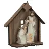 Nativity in Crib (20 cm)