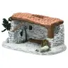Décor pour santons de provence - Mas/étable - 27 x 16 x H 15 cm