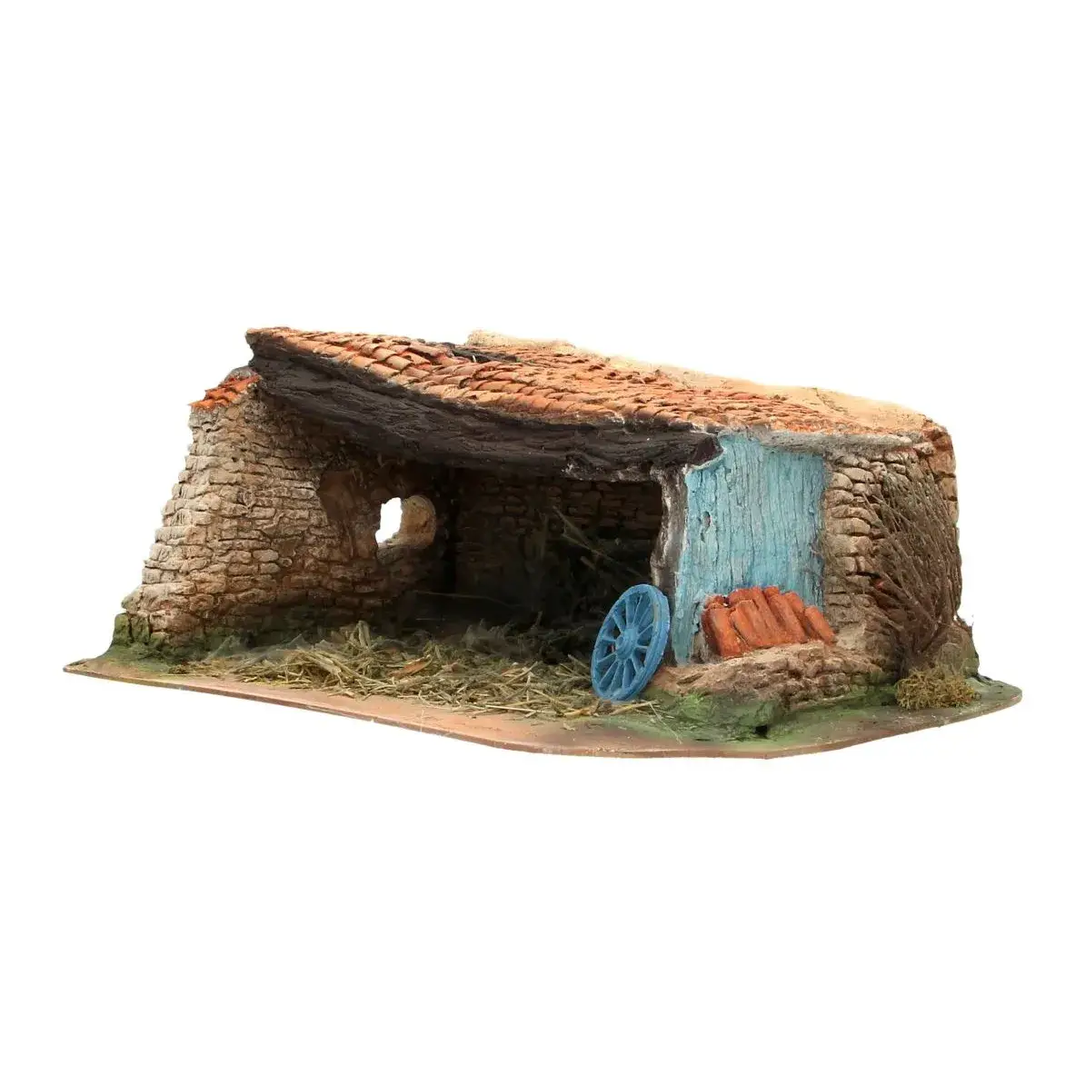 Santons De Provence Stal groot - 38 x 26 x H 17 cm