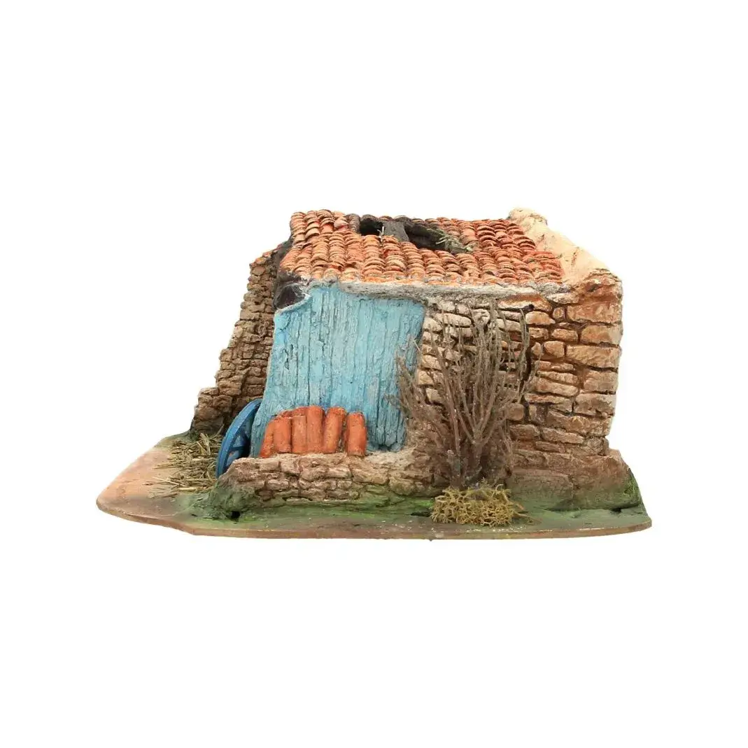 Santons De Provence Stal groot - 38 x 26 x H 17 cm