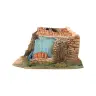 Décor pour santons de Provence - étable - 38 x 26 x H 17 cm