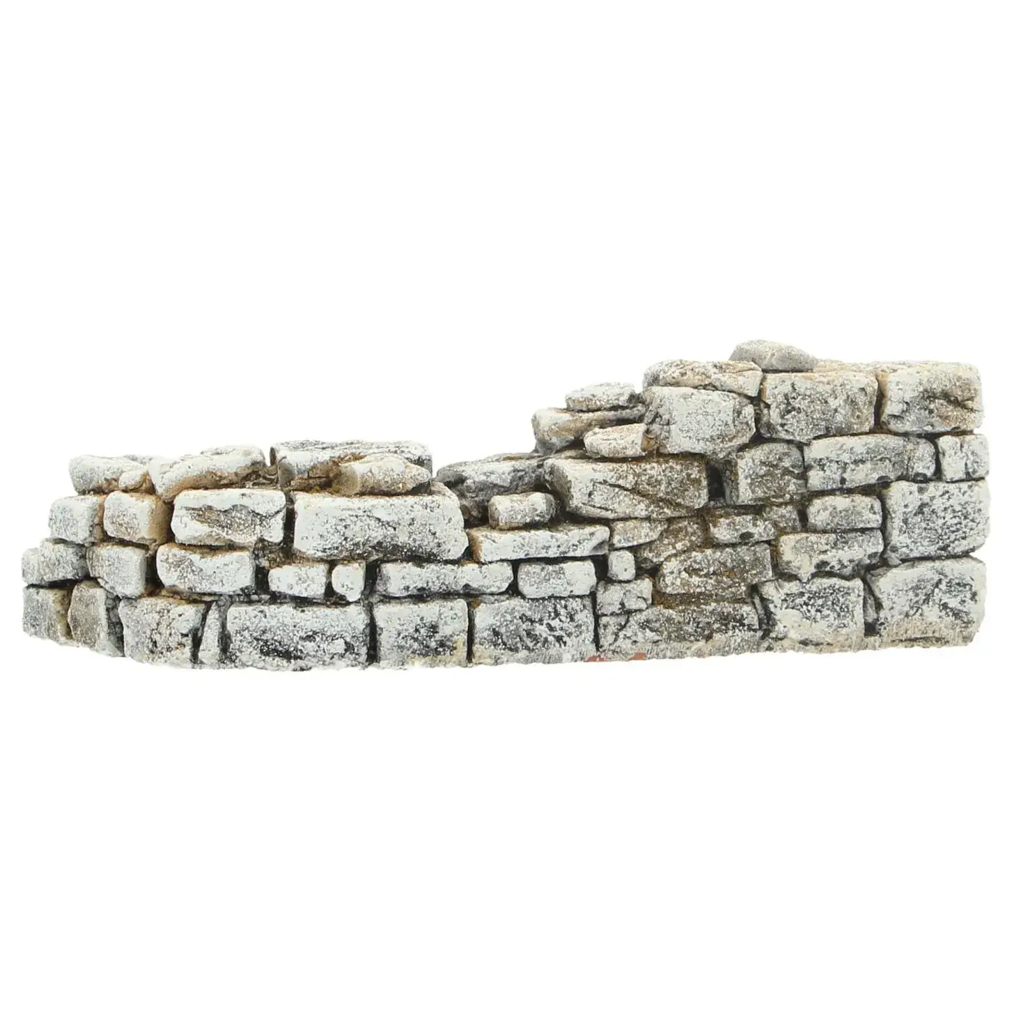 Décor pour santons de provence - Mur angle droit - 15 x 7 x H 5 cm