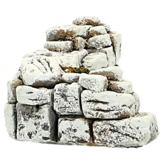 Santons De Provence Muur - 14 x 6 x H 5 cm