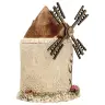 Décor pour santons de Provence Moulin avec arbre 24 x 15 cm