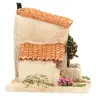 Décor pour santons de Provence Maisonnette et grange 17 x 12 x 12 cm