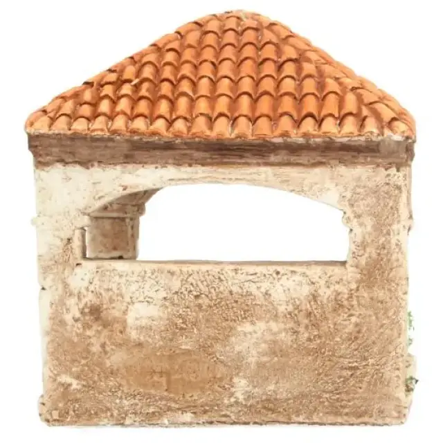 Décor pour santons de Provence Lavoir 16 x 18cm
