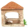 Décor pour santons de Provence Lavoir 16 x 18cm