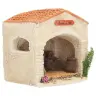 Décor pour santons de Provence Cave à vin 15 x 15 cm