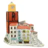 Décor pour santons de Provence - Paysage de Saint-Tropez - 14 x 11 x H 16 cm