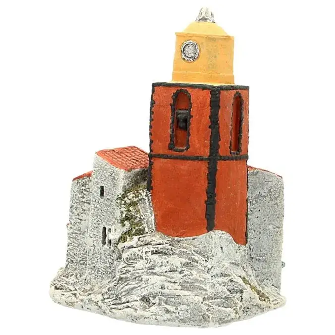 Décor pour santons de Provence - Paysage de Saint-Tropez - 14 x 11 x H 16 cm