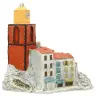 Décor pour santons de Provence - Paysage de Saint-Tropez - 14 x 11 x H 16 cm