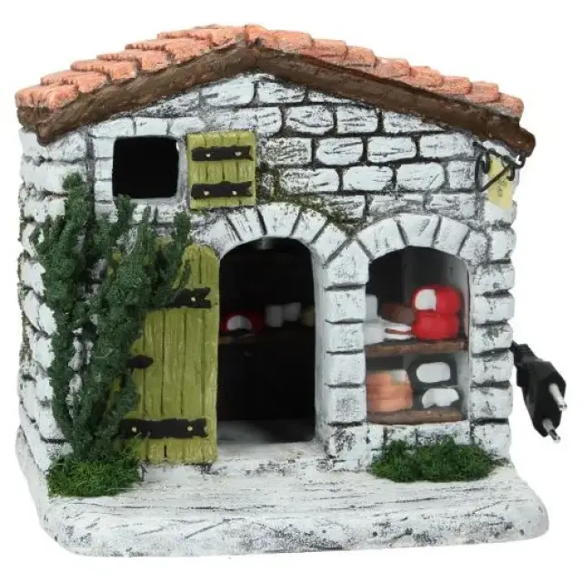 Provencaalse decor - Gevel van creamery