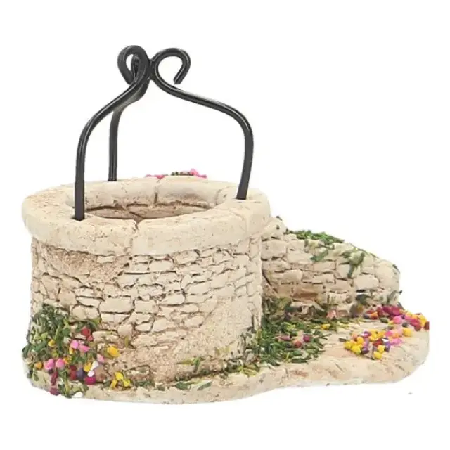 Decor voor santons de Provence Put 10 x 7 cm