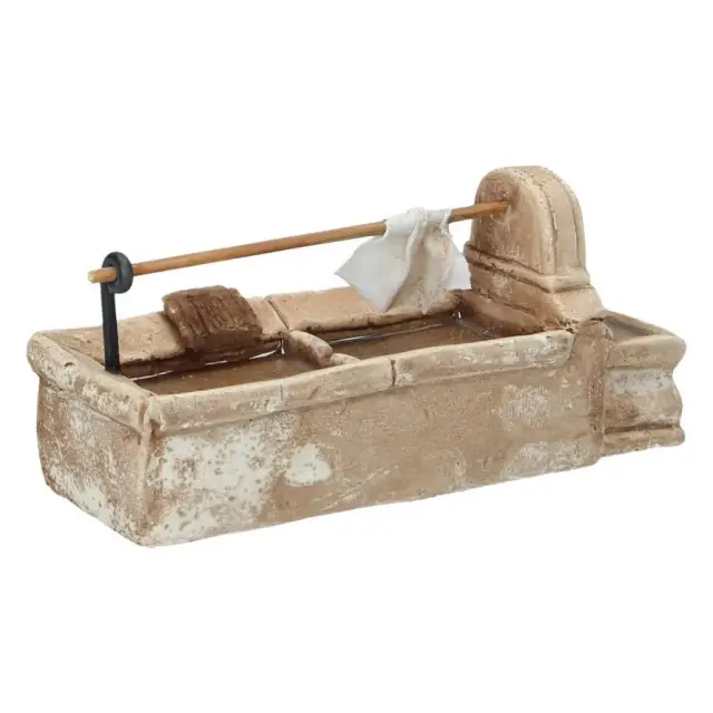 Décor pour santons de Provence Lavoir - 11x6 cm