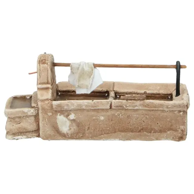Décor pour santons de Provence Lavoir - 11x6 cm