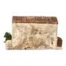 Décor pour santons de Provence Lapinière 15 x 8 cm