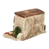 Décor pour santons de Provence Lapinière 15 x 8 cm