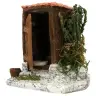 Décor pour santons de provence - cagadou SANS personnages - 10 x 6 x H 11 cm