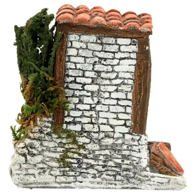 Décor pour santons de provence - cagadou SANS personnages - 10 x 6 x H 11 cm