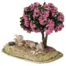 Décor pour santons de Provence Jardin avec arbre