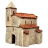 Décor pour santons de Provence - Eglise - 25 x 25 x H 33 cm