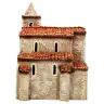 Décor pour santons de Provence - Eglise - 25 x 25 x H 33 cm