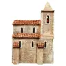 Décor pour santons de Provence - Eglise - 25 x 25 x H 33 cm