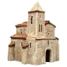 Décor pour santons de Provence - Eglise - 25 x 25 x H 33 cm