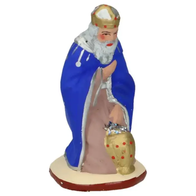 Santon Gateau 7 Cm Wise Man / Blue