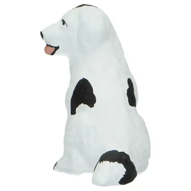 Santon Gateau 7 Cm Black Spotted Dog
